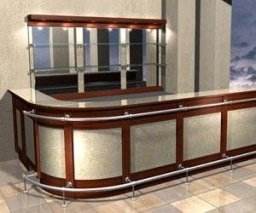 Стойки ресепшн Corian