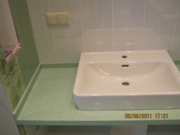 Раковина из искусственного камня