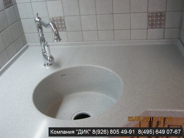 купить мойку из искусственного камня